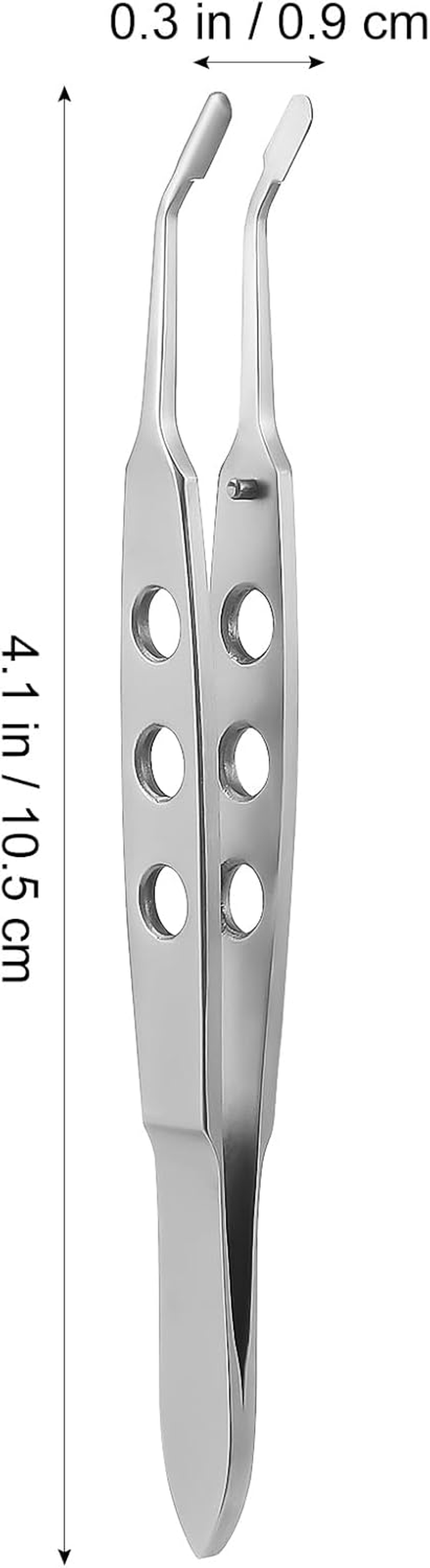 POPETPOP Eyelid Massage Tweezers : Stainless Steel Meibomian Gland Expressor Eye Gland Expressor for Men Women image number 1