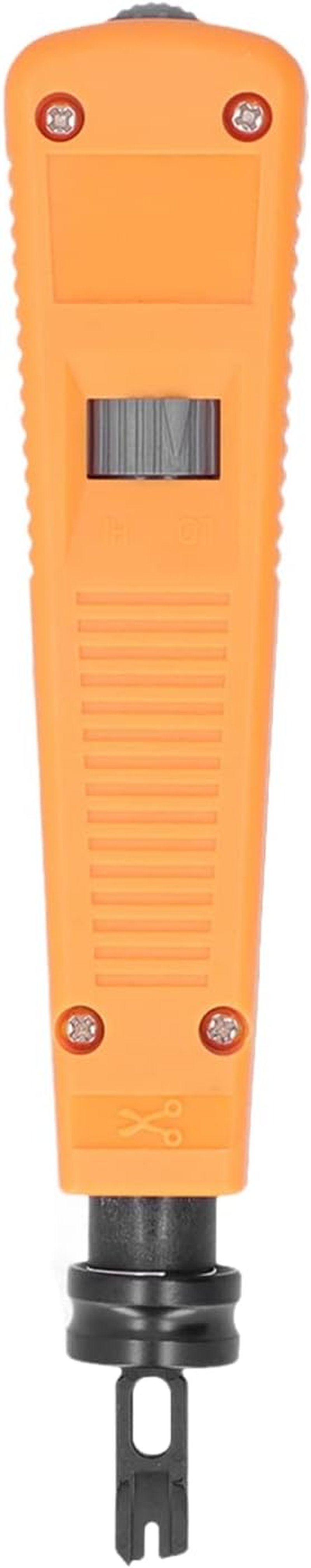 EVTSCAN Professional Punch down Tool with 110/88 Dual Blade, Adjustable Impact Force, for Terminating and Connecting CAT5 CAT6 Cat6A, for Punch down Blocks, Patch Panels and Keystone Jacks image number 2