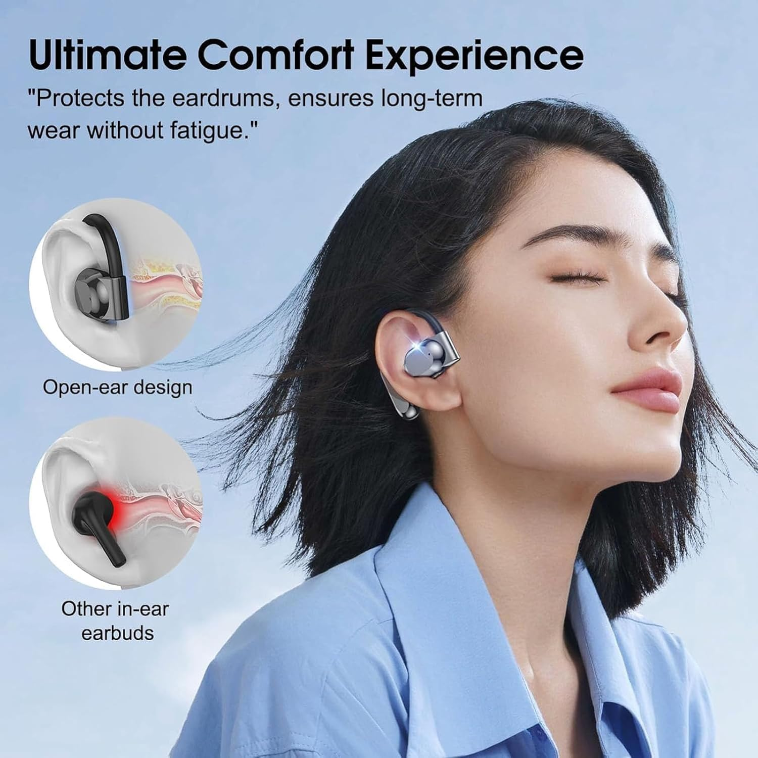 2025 Vital Translate Buds, Wireless Smart Vital Translate Buds Pro, Vital Brand Translation Earbuds Real Time, Supports 144 Languages with Noise Cancellation (Mix) image number 3