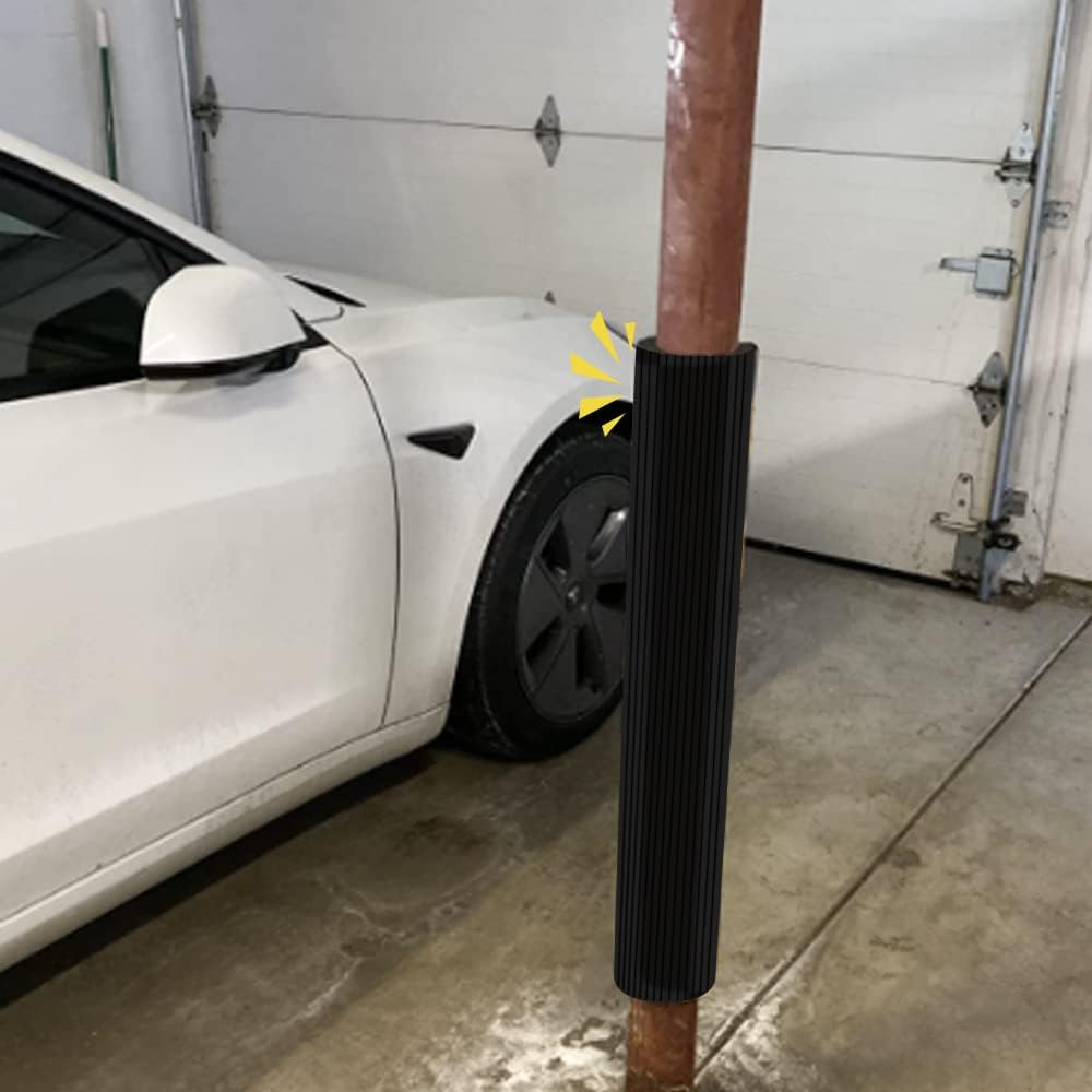 GUEQUITLEX Garage Wall Guards Foam Car Door Protector Wall Bumper Guard for Parking Garages - Garage Wall Guards -Wall Edge Protector Protect Your Car - Wall Corner Edge Bumpers (2 Pack, Column) image number 1