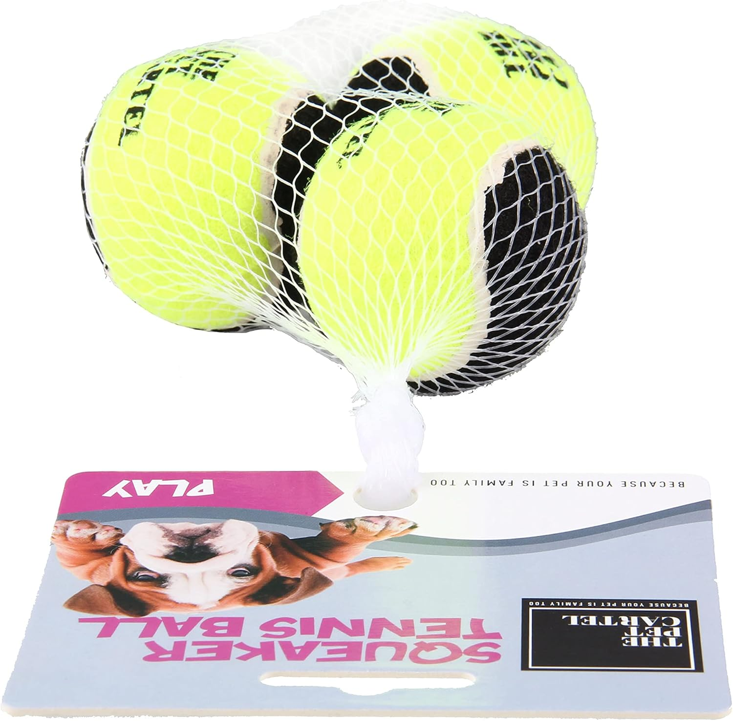 The Pet Cartel Tennis Ball 3 Pack Small image number 3
