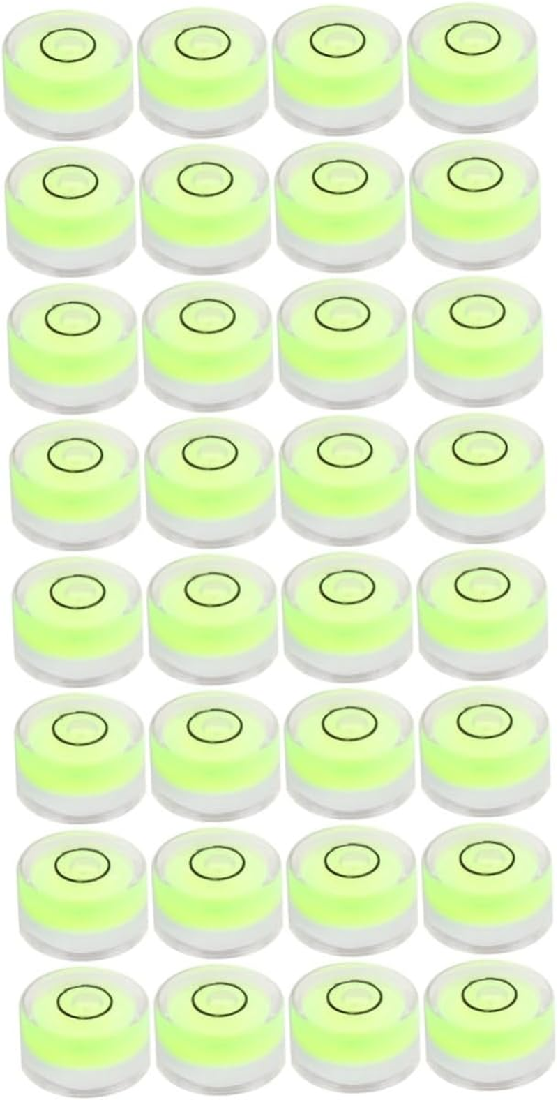 ARTIBETTER 16Pcs Circular Bubble Level Diameter Precision Leveling Tool Wearable and Accurate
