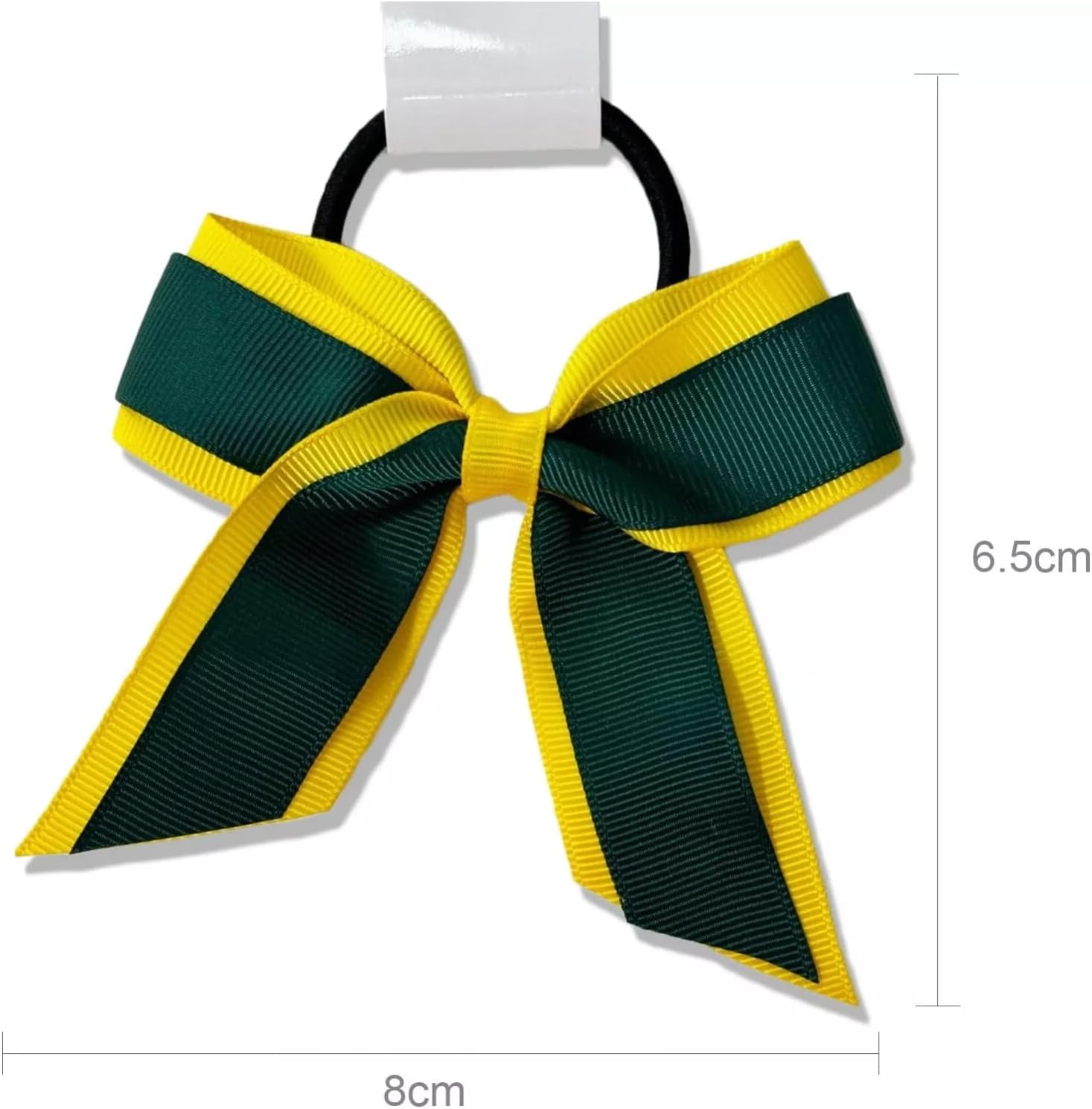 2Pk Bow Hair Ties Hair Accessories Bows School Party Girls Olympics