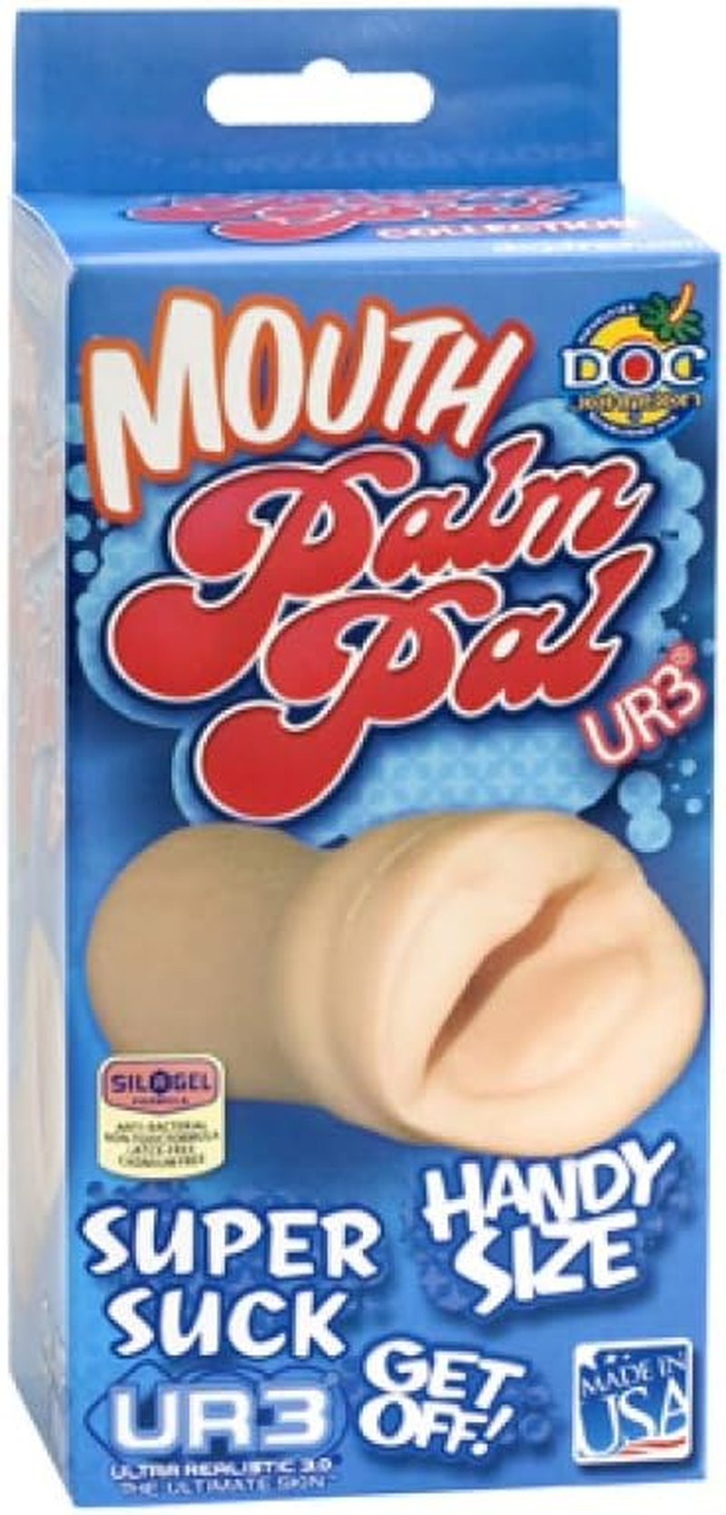 Doc Johnson Palm Pal Natural Mouth Masturbator image number 2