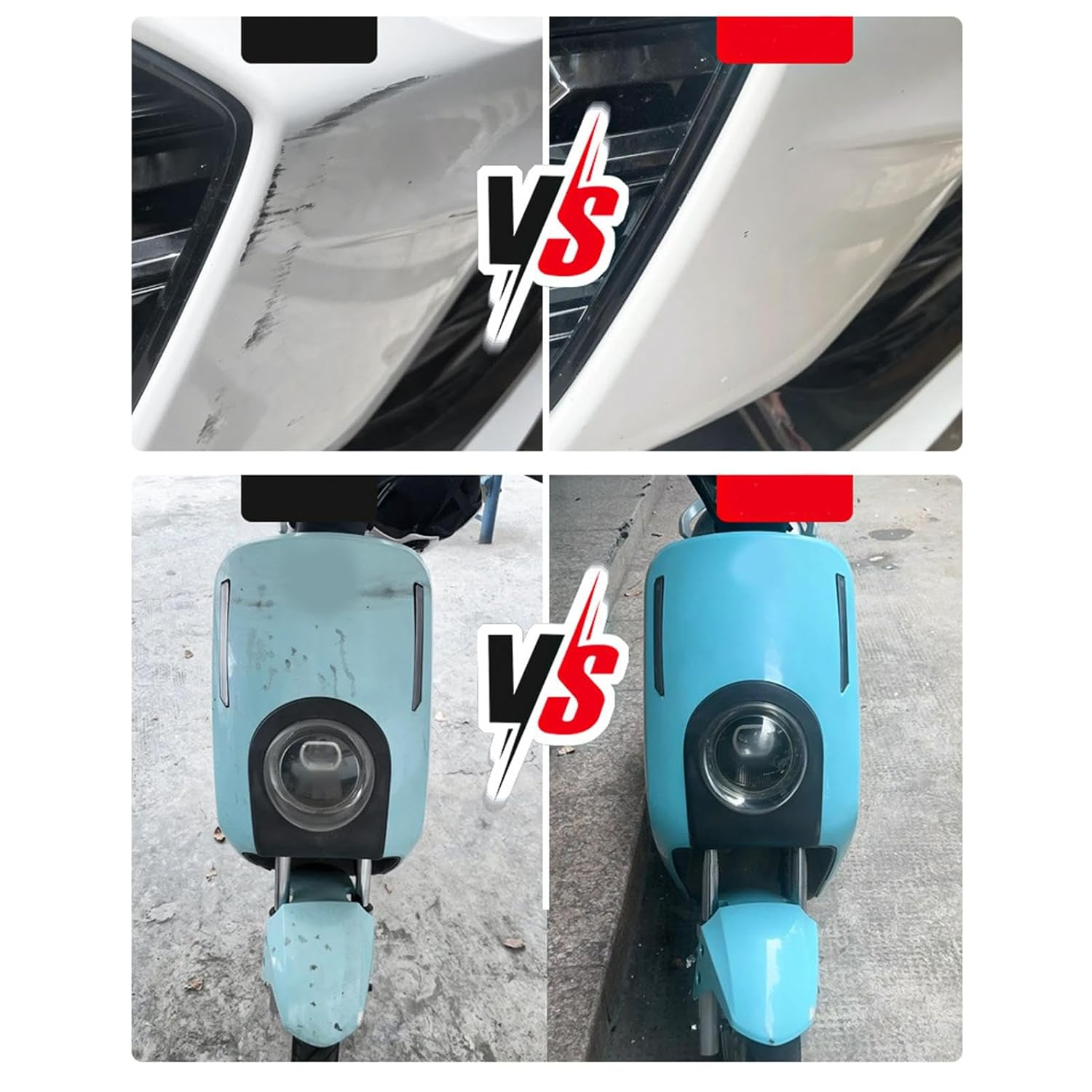 Motorcycle Scratch Removal Paste,120G Paint Scratch Remover Paste | Not Pungent Scratch Removing Tool for Motorcycles, Electric Vehicles, and Scooters image number 5