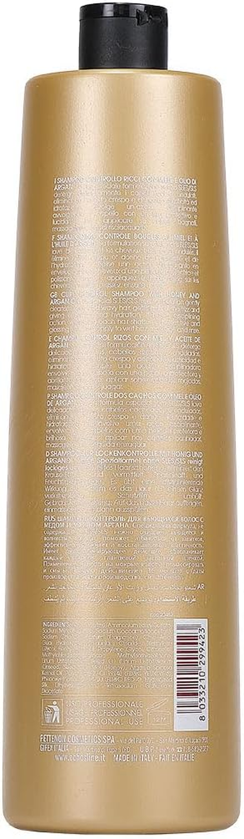 Echosline Seliar Honey and Argan Oil Curl Control Shampoo 1000 Ml