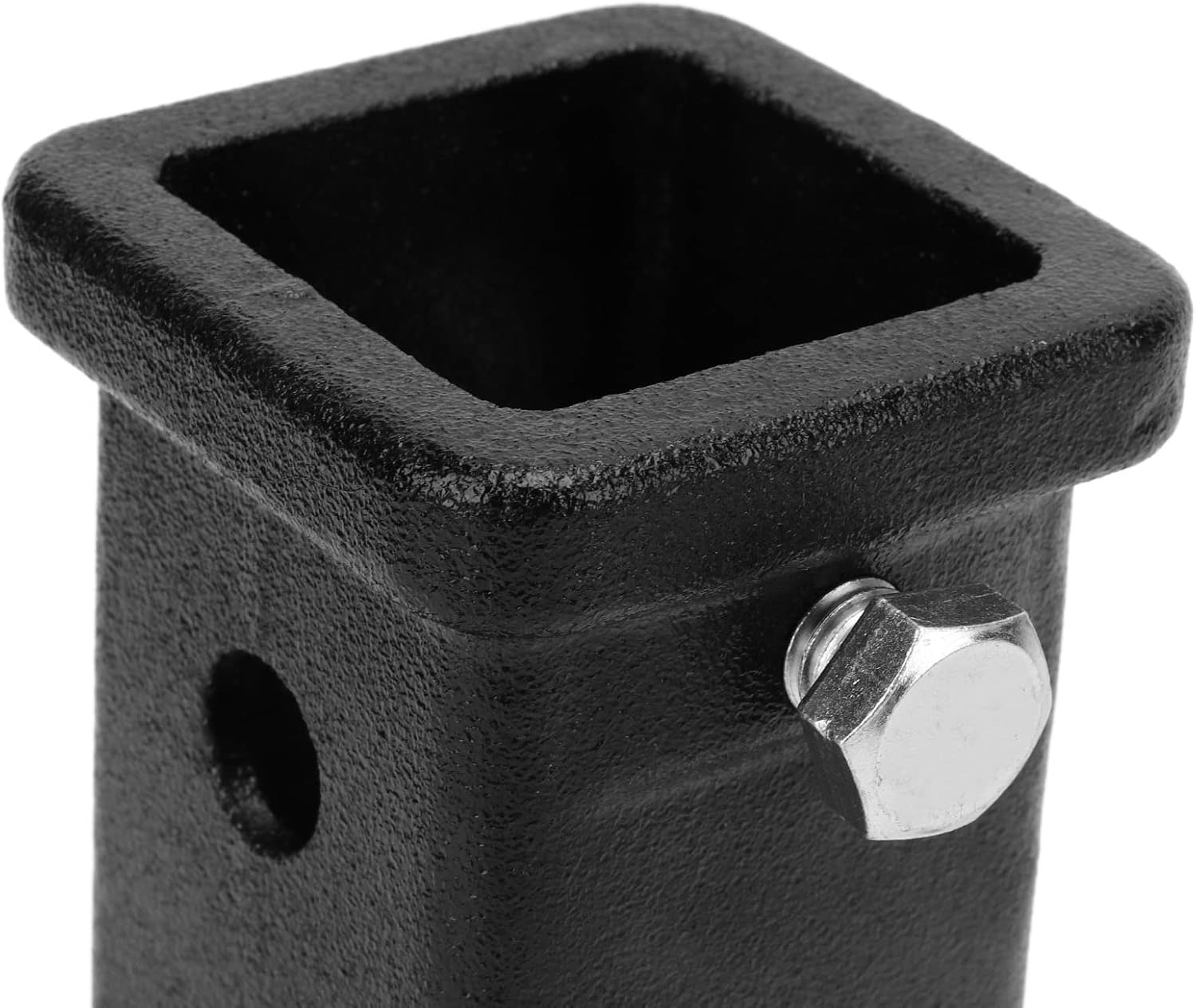 Hitch Receiver Tube, 2In Moulded Steel Trailer Hitch Receiver Adapter Universal Bolt on Tow Hitch Receiver for Towing Trailers Pickup Trucks image number 1