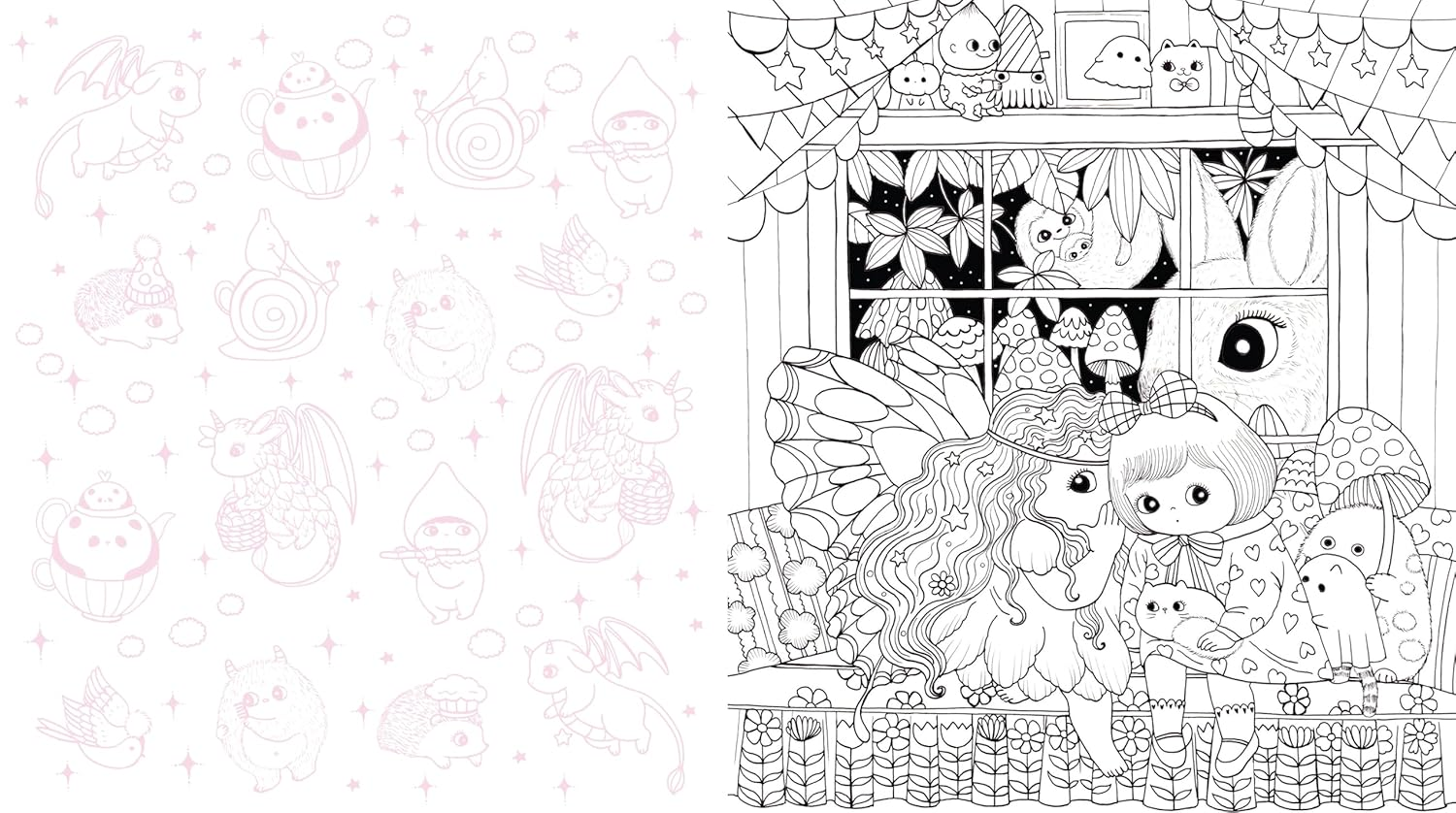 Lulu'S House of Wonder Coloring Book: Step inside & Color Fantastical Creatures & Cozy Scenes image number 1