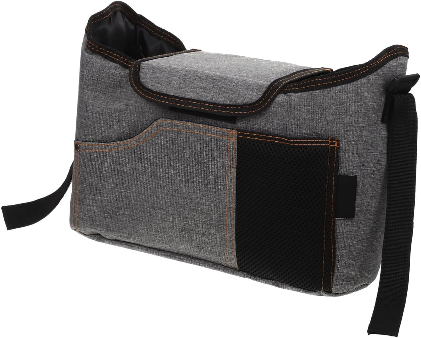 Stroller Hanging Pouch and Baby Diaper Bag Purse for Newborns, Adjustable Shoulder Strap, Waterproof Storage Organizer for Baby Supplies and Stroller Accessories