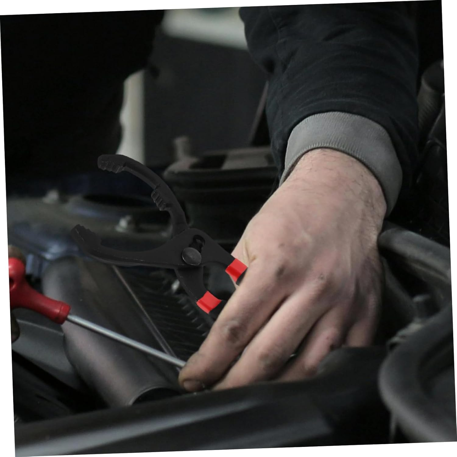 ZUNOXAZ Universal 10-Inch Wrench Pliers Automotive Removal Tool for and Motorcycle Change Maintenance image number 4