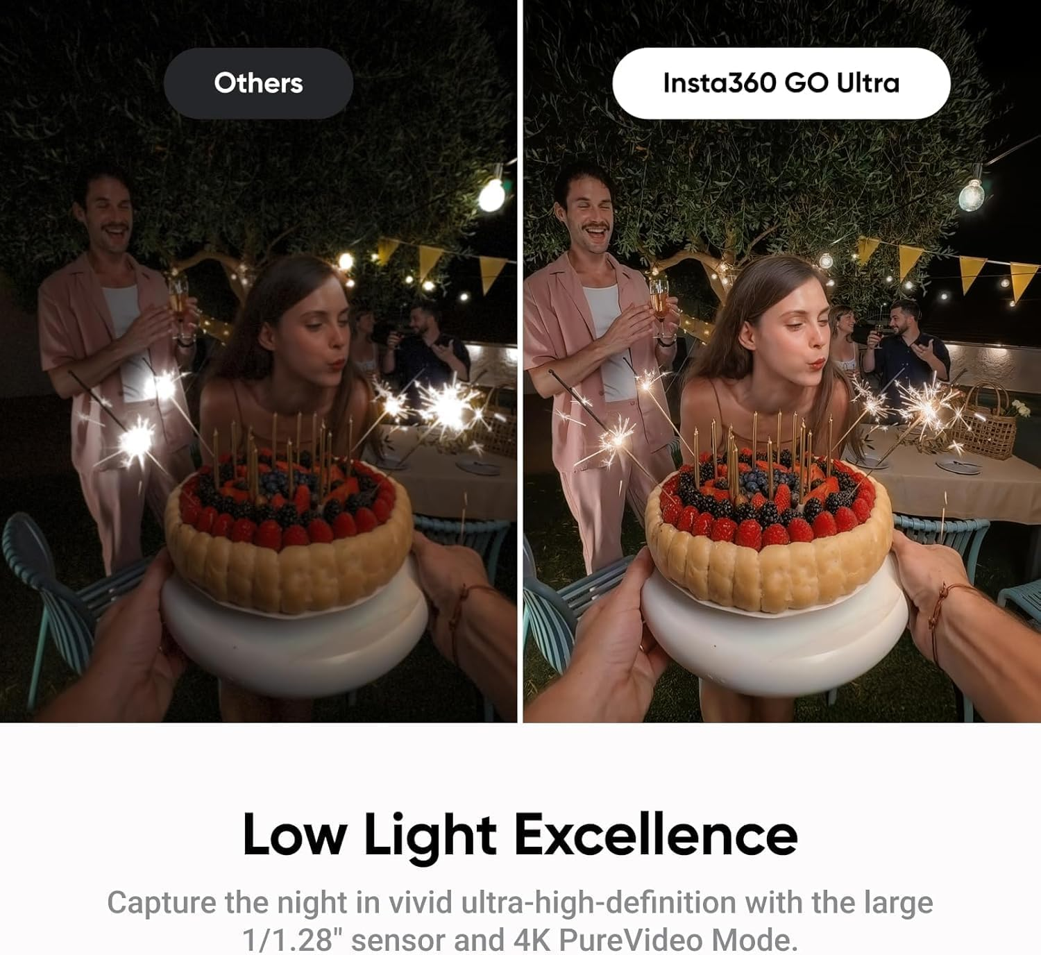 Insta360 GO Ultra Standard Bundle Midnight Black - Tiny Hands-Free 4K Cam, Lightweight & Portable, Low Light Excellence, Mount Anywhere, Flowstate Stabilization, 200 Min Battery Life image number 6