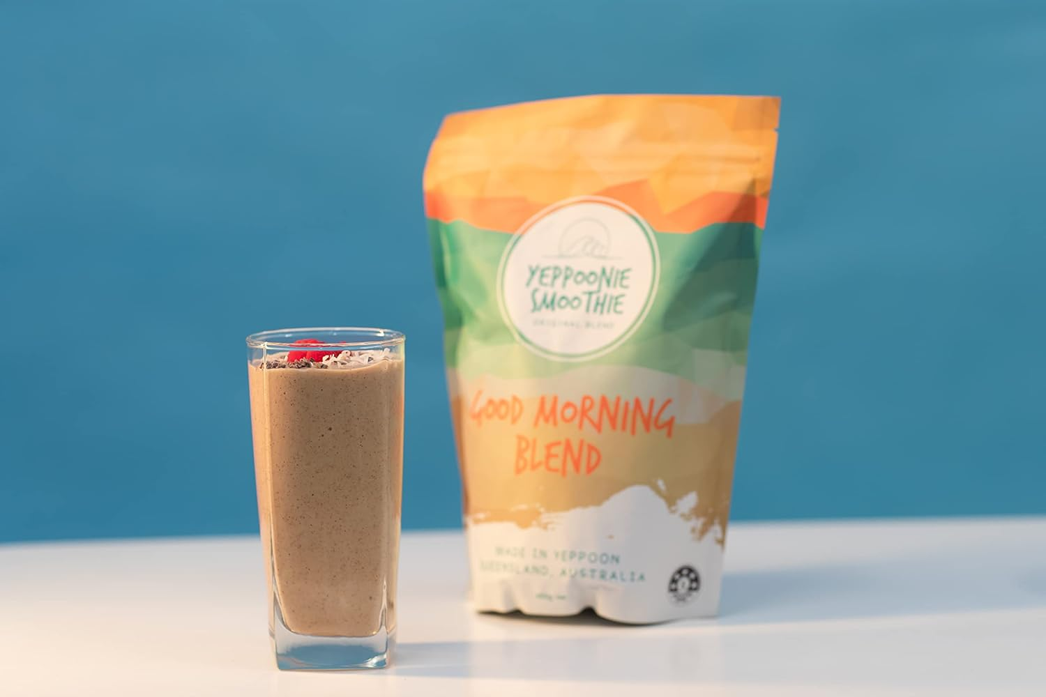 Yeppoonie Smoothie Aussie Plant Based Goodness - Good Morning Blend - 450G image number 2