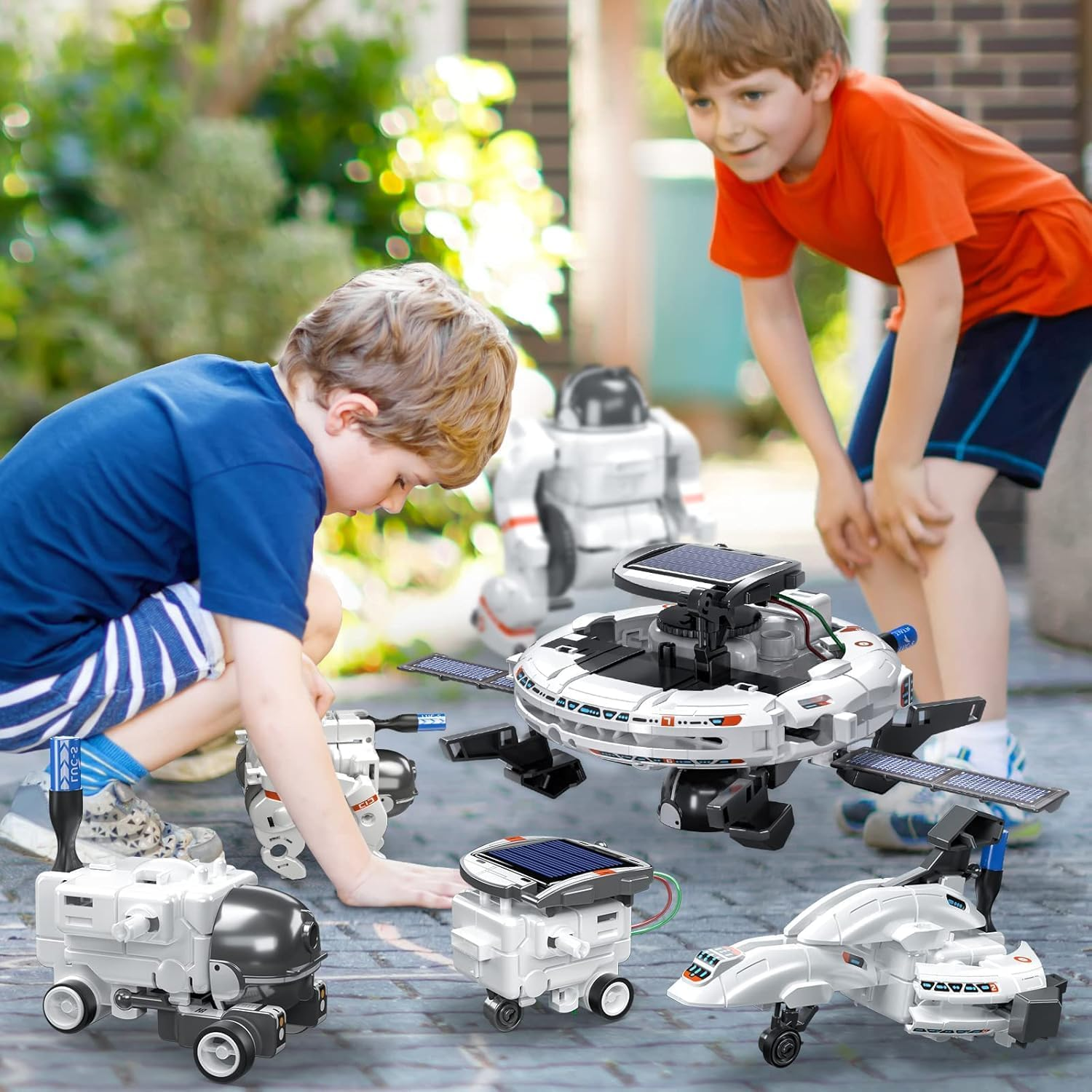 TEMI Projects for Kids Ages 8-12, Science Kits for Boys 8-14, 6-In-1 Solar Robot Space Toys Building Science Kits Gifts 7 8 9 10 11 12 13 Year Old Boys Girls Teen image number 5