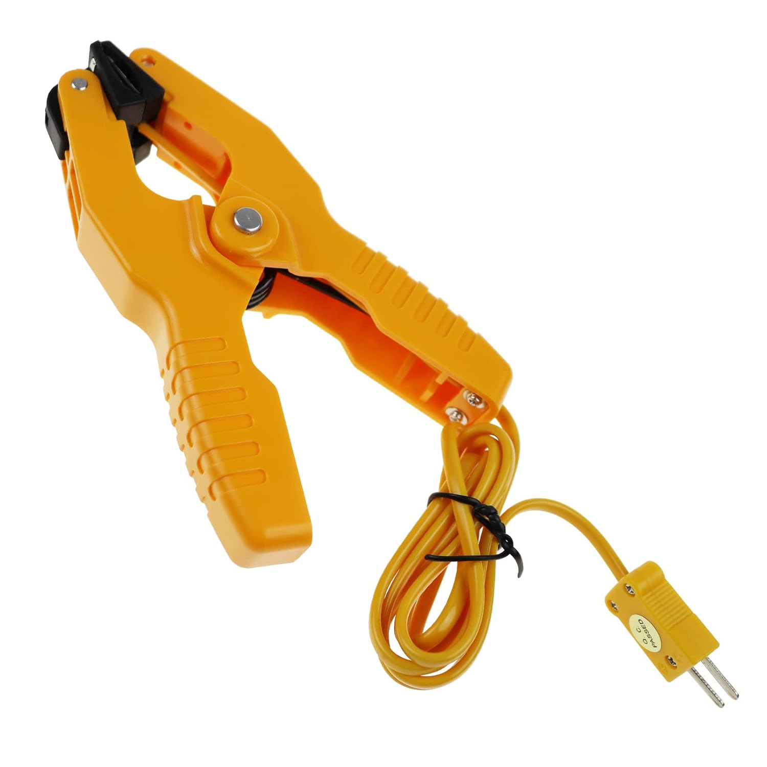 K Type Thermocouple Clamp Probe Thermocouple Temperature Sensor Clip Lead Pipe Clamp HVAC Temperature Range -40~392&deg;F (-40~200&deg;C) image number 5