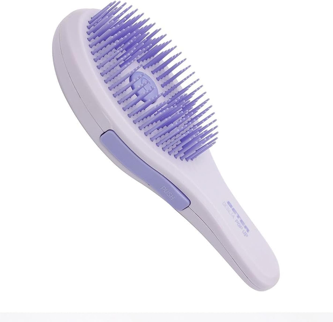 Beter - Detangle Hair Brush DESL&Iacute;A POP up Retractable Bristle Detangling Hairbrush, Patented Design, Clean with a Single Click, Made of Recycled Plastic, No Tangle image number 4