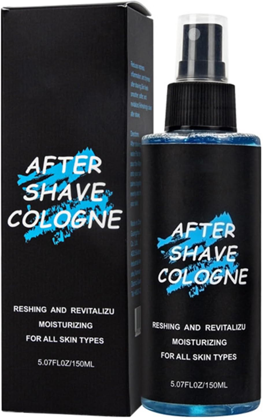 Miutii Men'S Post Shave Toner Spray 150Ml, Oil Control and Skin Calming Formula for Daily Facial Care Black One Size image number 2