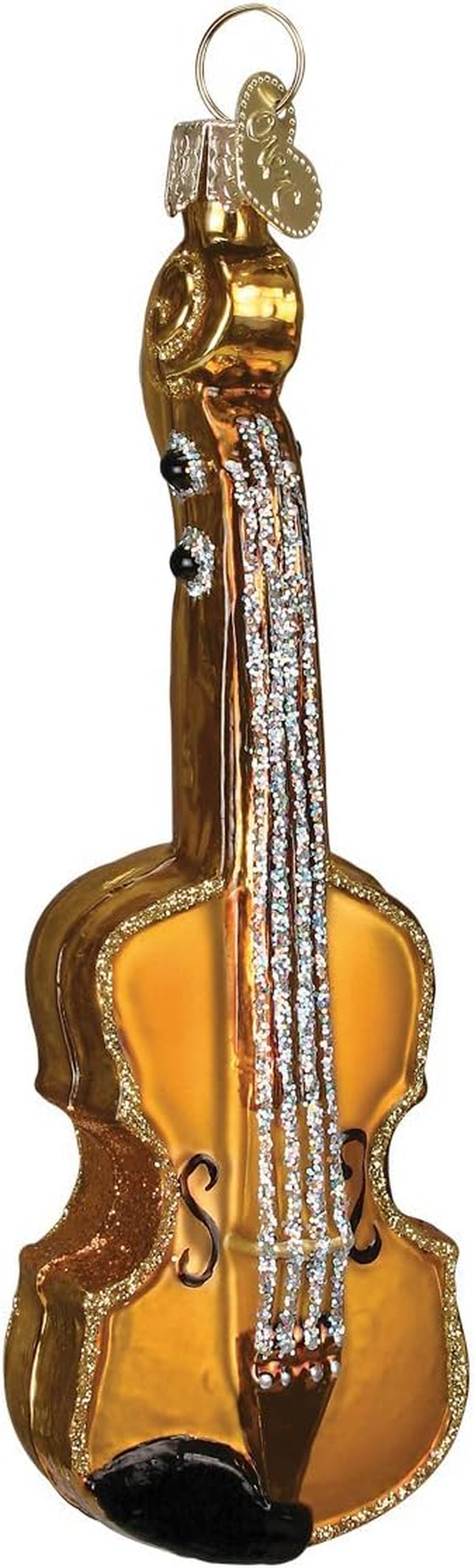 Old World Christmas Ornaments: Clarinet Glass Blown Ornaments for Christmas Tree (38026) image number 3