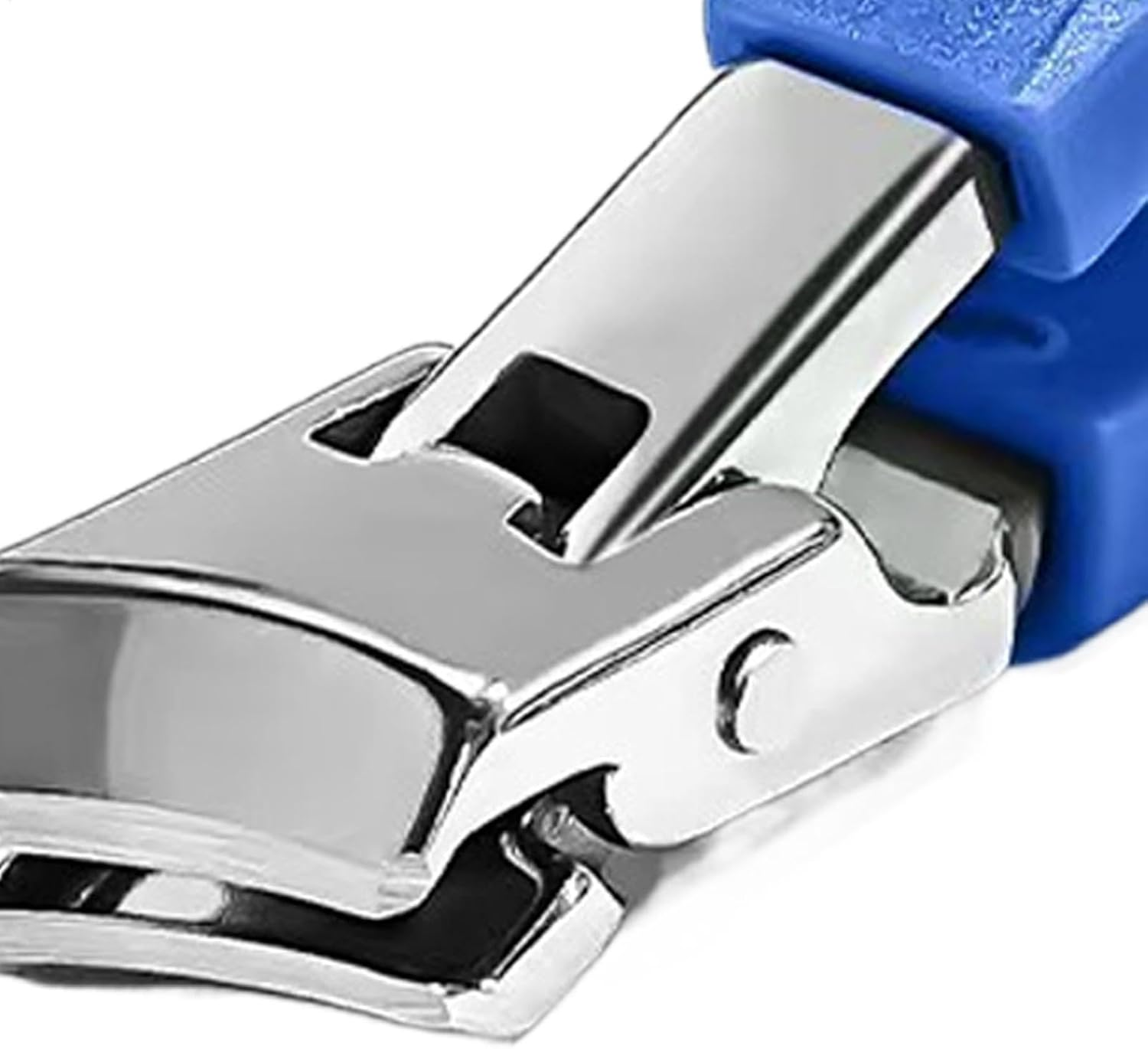 Wide Jaw Opening Nail Scissor | Wide Jaw Opening Heavy Duty Toenail Scissors | Manicure Pedicure Equipment Anti-Splash Women Men Nails Tools for Business Trip, Dorm - Blue image number 6