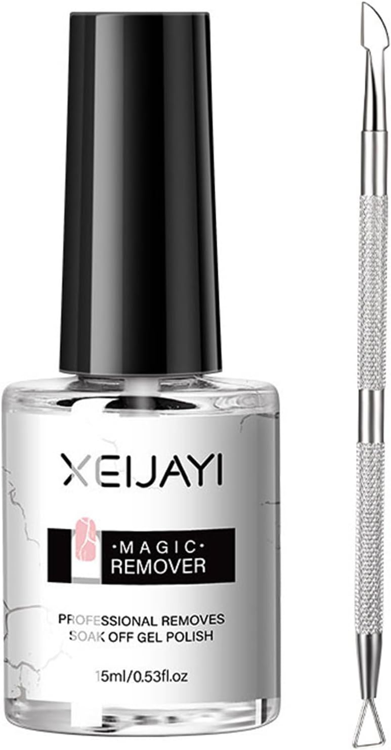 Nail Glue Remover for Press on Nails, Say Hello to Clean Nails, 15ML Debonder