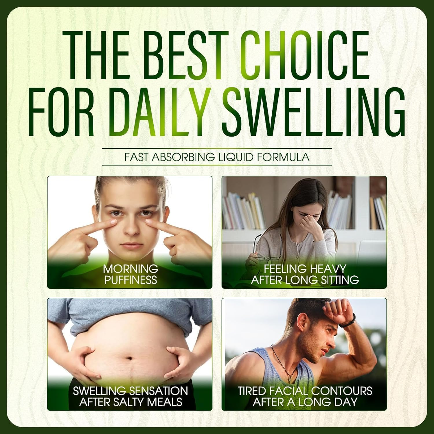 Lymphatic Drainage Drops, Liquid Drops for Everyday Fluid Balance & Circulation Support, Fast-Absorb Liquid,1Pcs image number 2