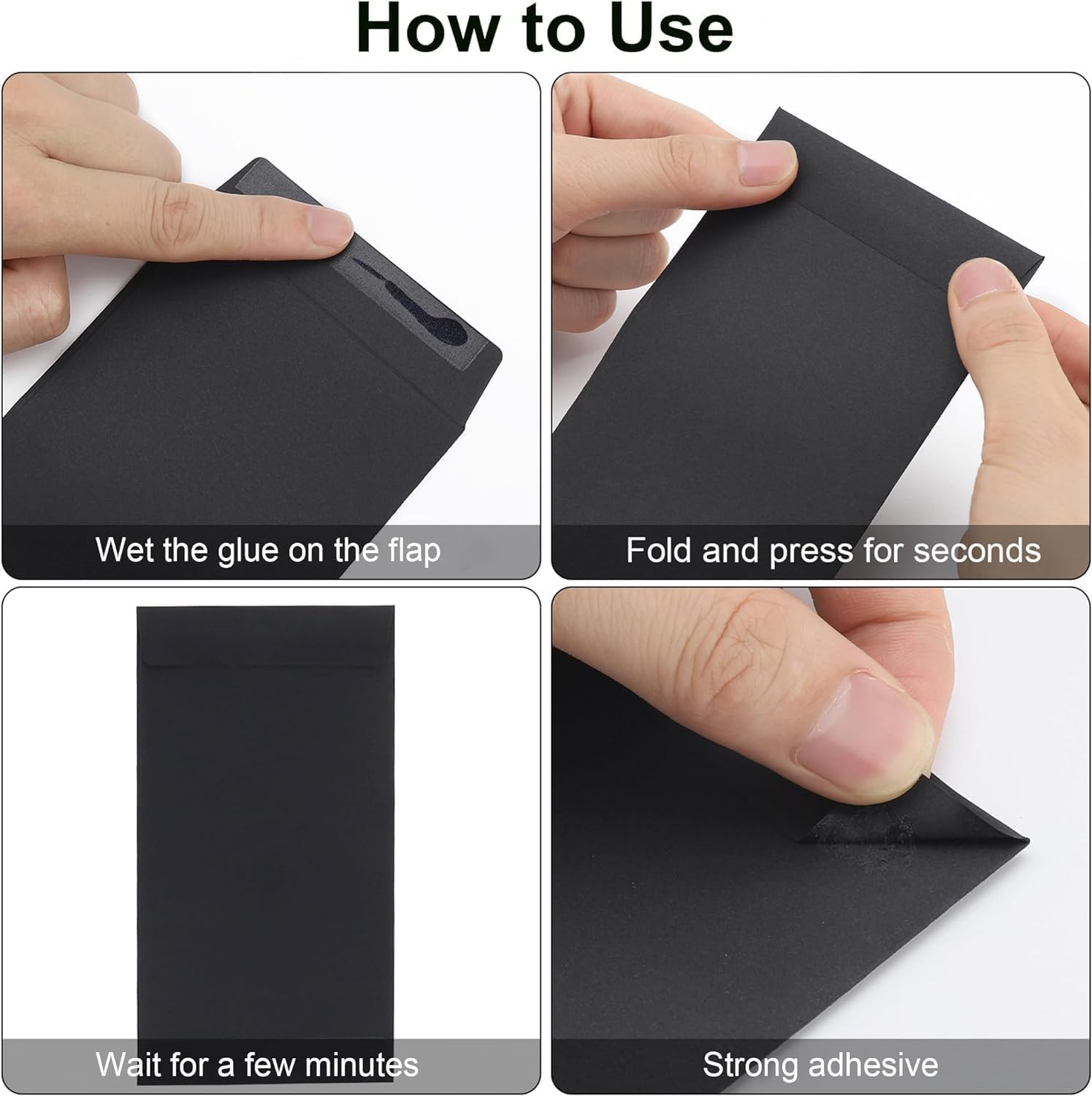 100Pcs Small Colored Envelopes - Mini Money Coin and Seed Packets with Self Adhesive Closure image number 6