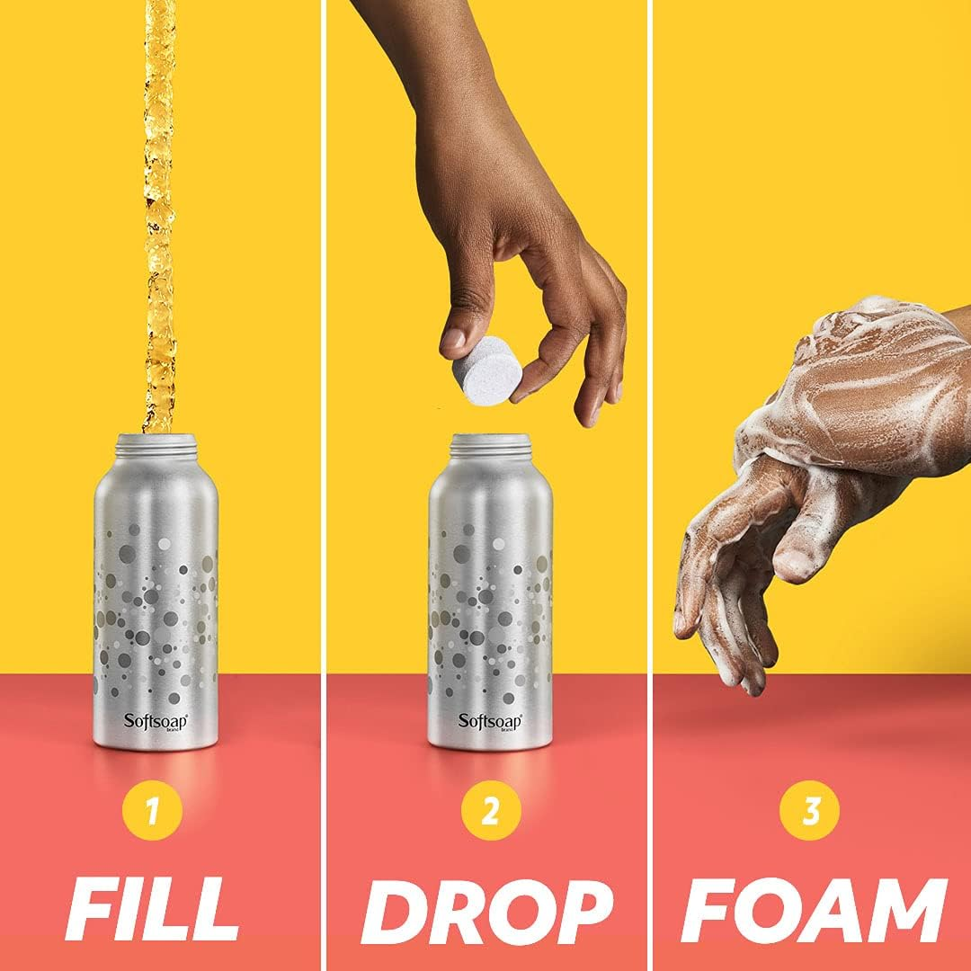 Softsoap Hand Soap Tablets, Foaming Hand Soap Refill Tablets, Fresh Coconut, 6 Tablets image number 1