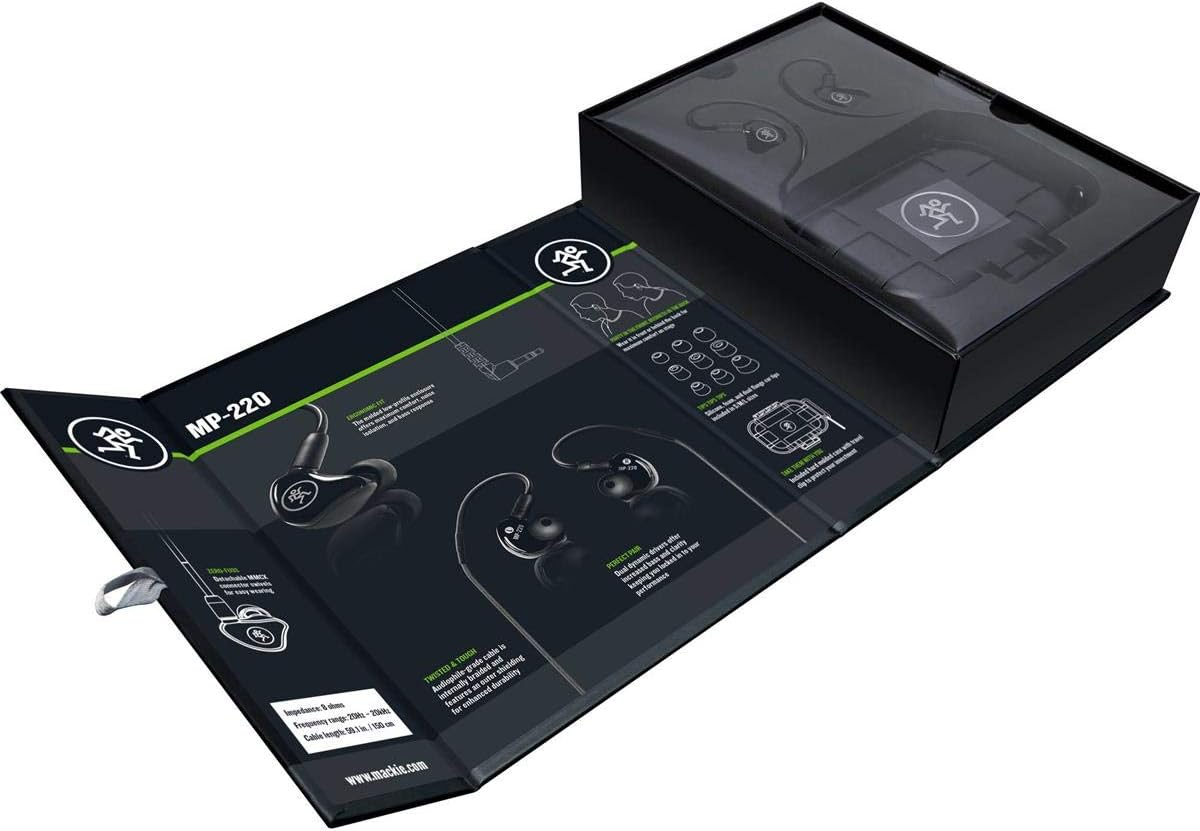 Mackie MP-220 Monitor Earphones image number 3