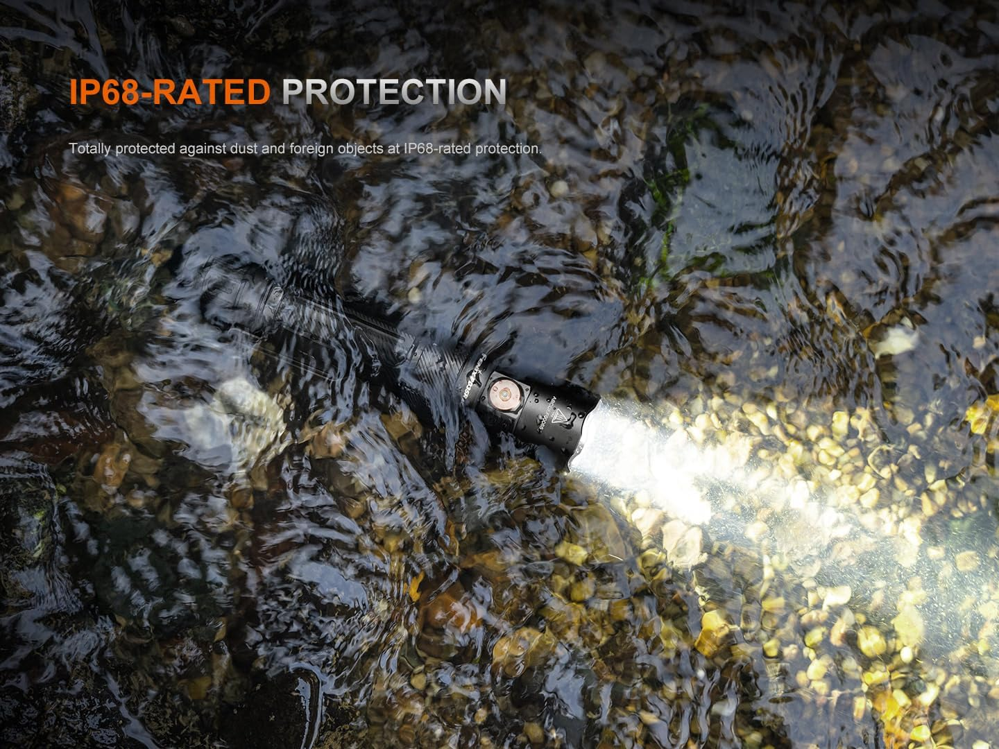 Fenix PD35R ACE Rechargeable Security Torch - Aluminum LED Light - 2000 Lumens & 380M Beam - Super Bright & 720 Hrs Working - Waterproof & 5 Mode - Emergency Light for Camping & Outdoor Adventures image number 3