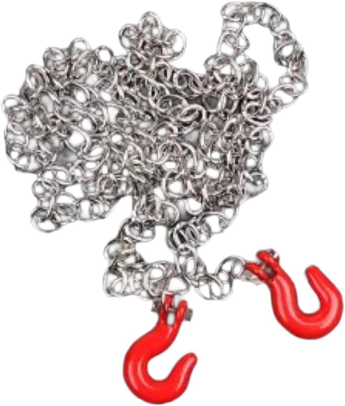 Dickly RC Car Tow Hook Chain Attractive with Trailer Hook Metal for 1/12 Truck Vehicles image number 1
