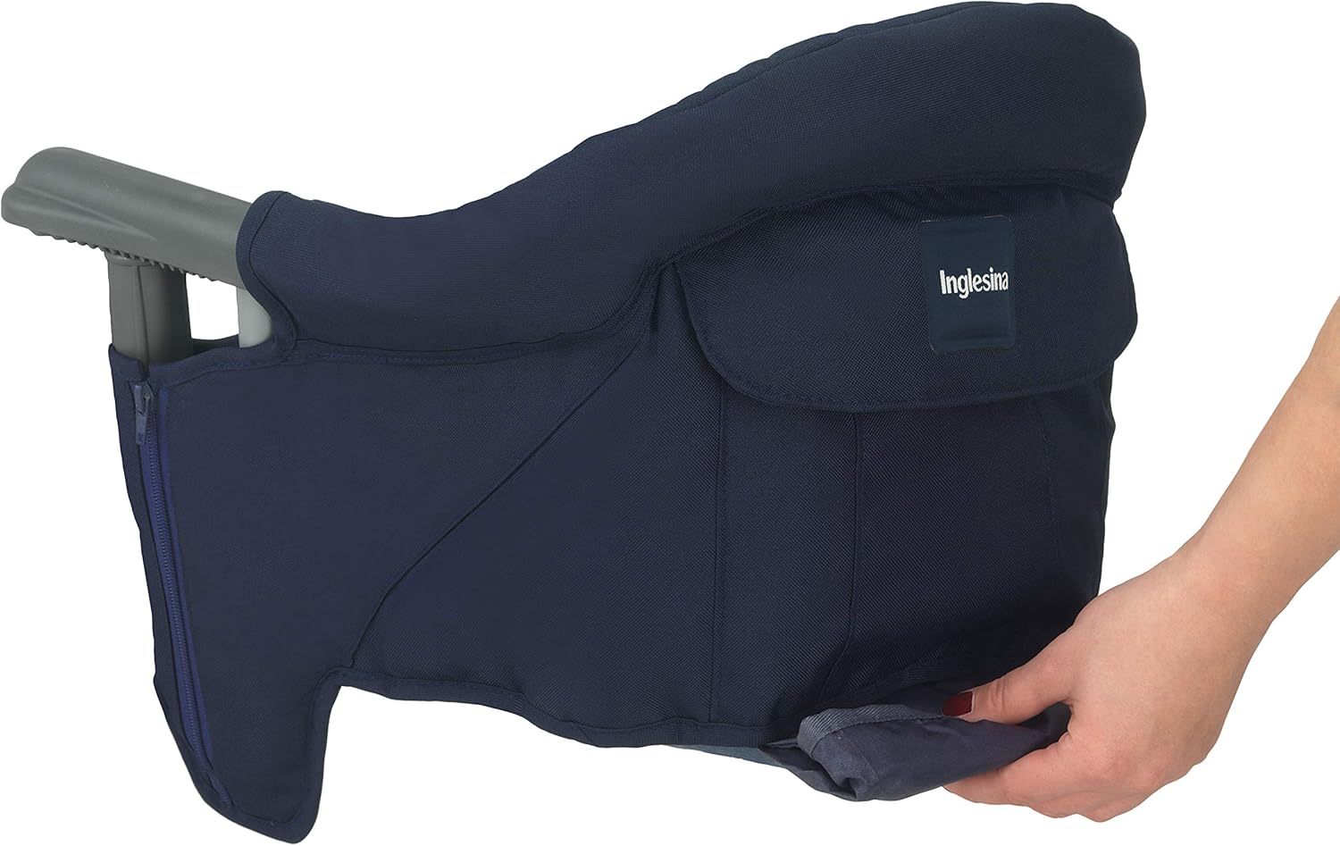 Inglesina Fast Table Chair - Award-Winning Convenient Baby High Chair - Use at Most Tables or Restaurants without Leaving Scratches (Red)