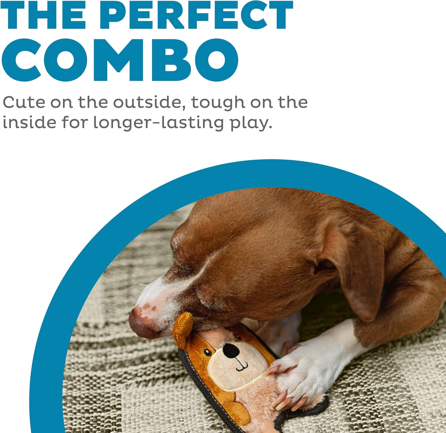 Outward Hound Invincibles Puppy Dog Squeaky Toy image number 3