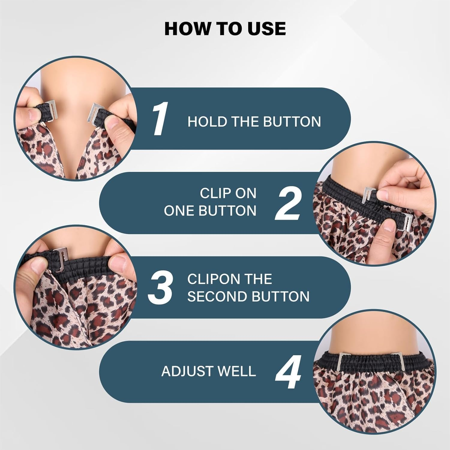 Waterproof Barber Cape for Women Professional Hair Cutting Cape 64" X 56" Leopard Hair Cape for Haircut Cape with Adjustable Neckline Salon Cape for Hair Cutting Tools for Hair Stylist and Home Use image number 2