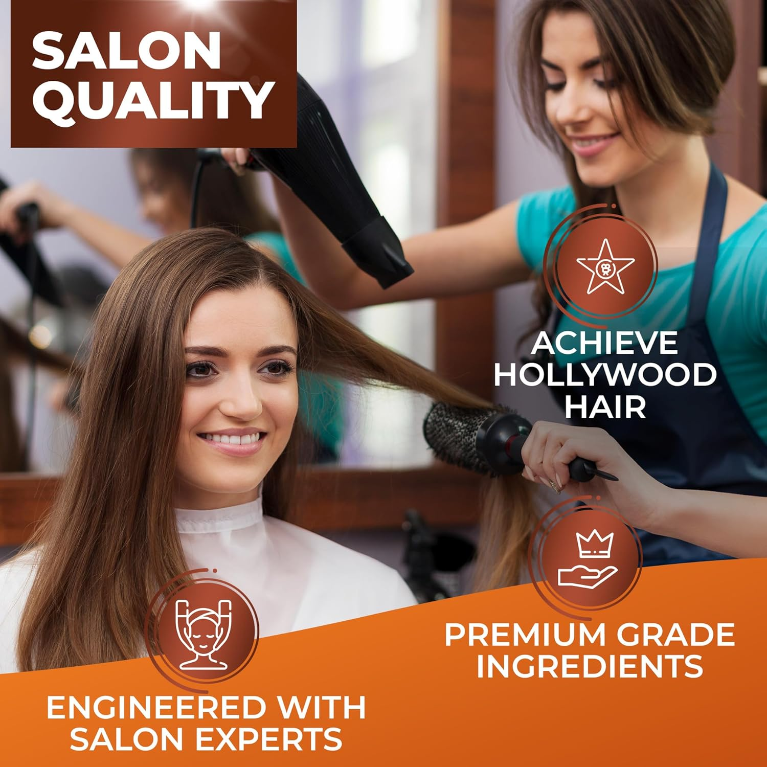 Argan Oil Hair Mask - Deep Conditioner Sulphate Free for Dry or Damaged Hair with Organic Jojoba Kernel Oil Aloe Vera Collagen and Keratin image number 3