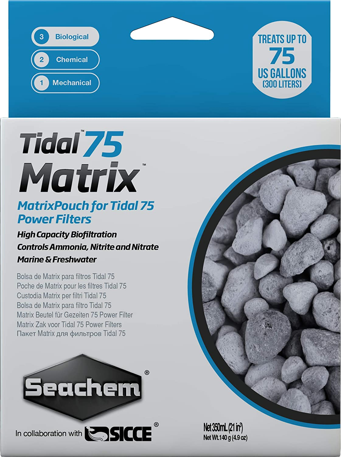 Seachem Tidal 55 Matrix 250 Ml, 250 Ml image number 6