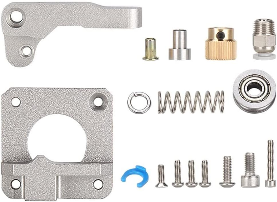 MMOBIEL Metal MK8 Extruder Drive Feed Dual Gear Upgraded Replacement Kit Compatible with Creality CR Series and Ender Series 1.75Mm Filament image number 2