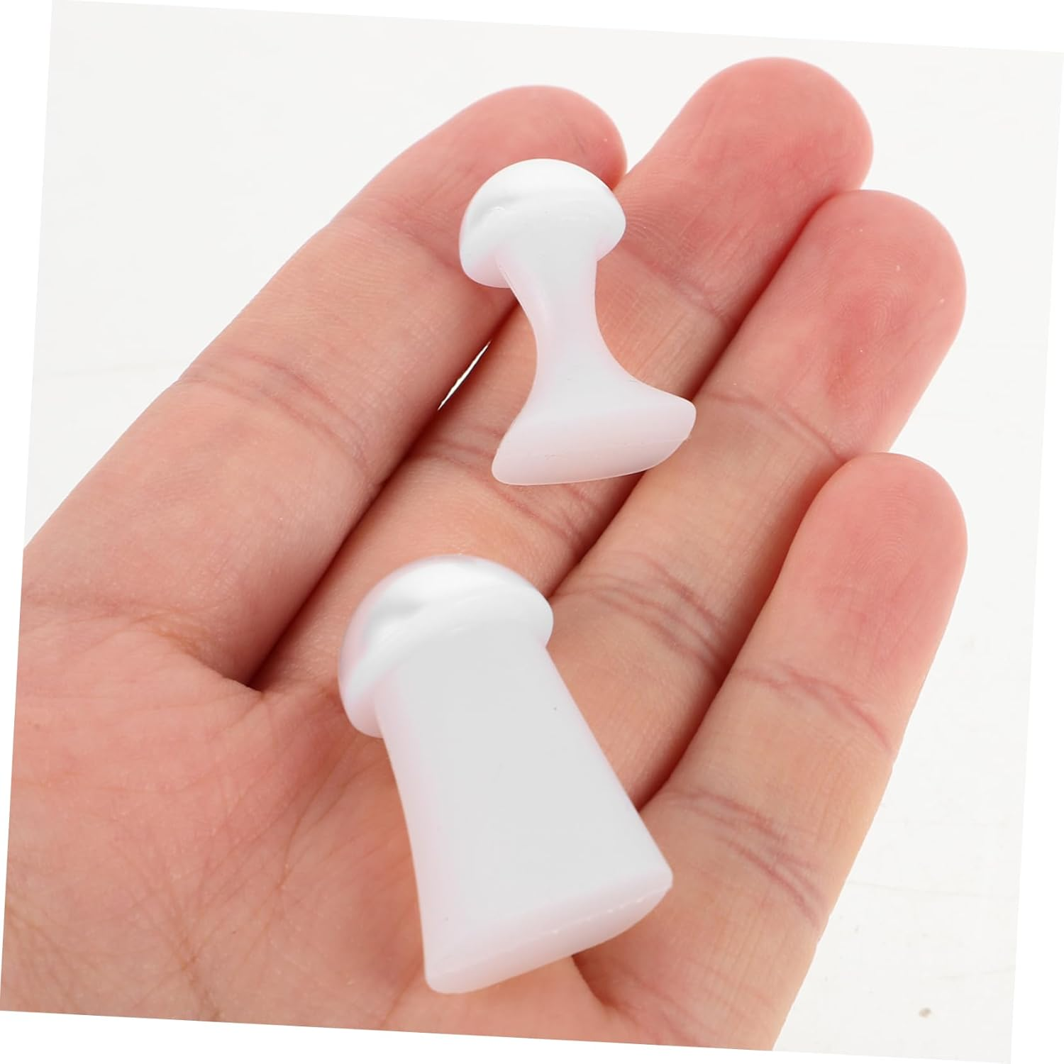 HAMPPLIES 24Pcs Toe Separators for Pedicures Soft Silicone Pattern Toe Spacers for Precise Separation Comfortable Nail Polish Application Foot Stretchers Nail Art Tools image number 5