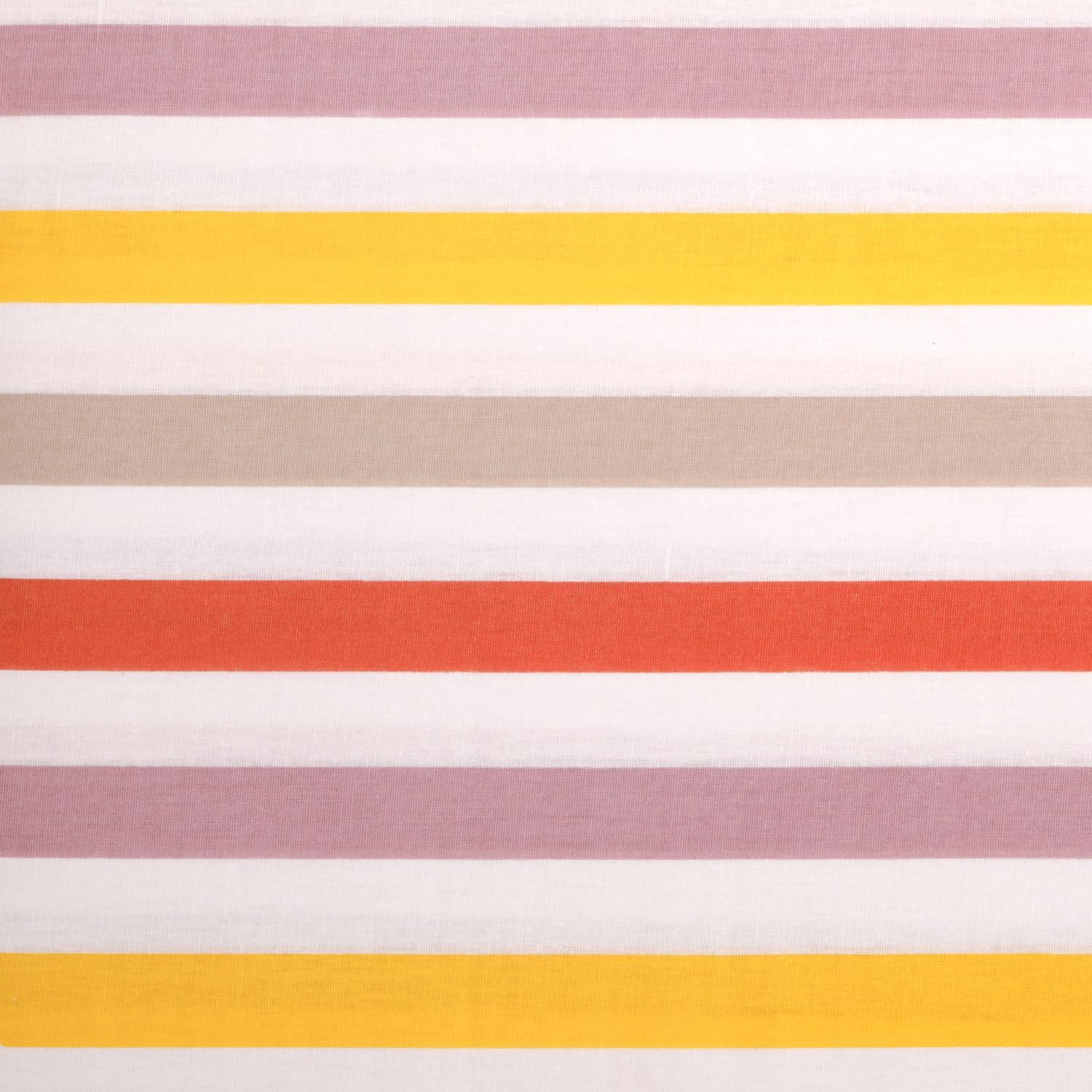 KASANOVA 1 Poli Single Bed Linen Set with Pink Striped Print, Cotton Polyester image number 3