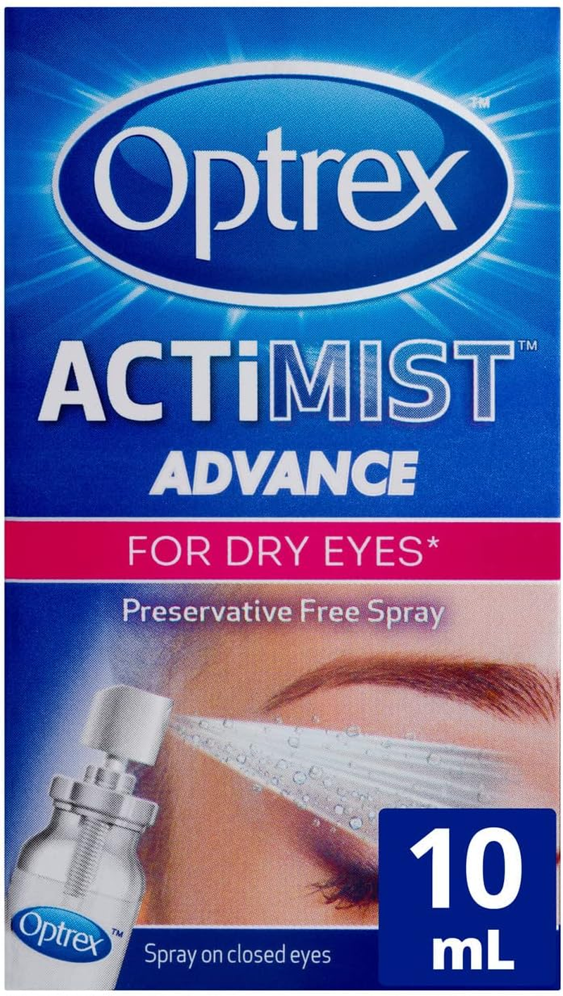 Optrex Actimist Advance Preservative Free Dry Eyes Spray 10 Ml image number 3