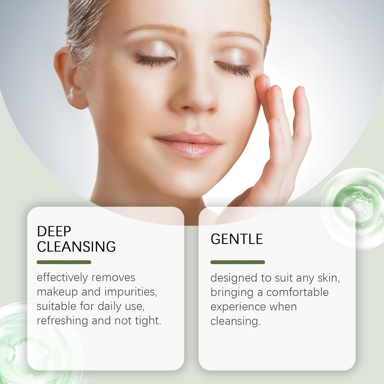 Mugwort Zero Film Cleansing Oil, Purifying Oil Cleaner, Natural Facial Oils Cleanser, Deep Cleansing Oils for Face, Moisturizing Oi/L Cleanser, Daily Makeup Blackhead Removal No Pore Clogging (1Pcs)