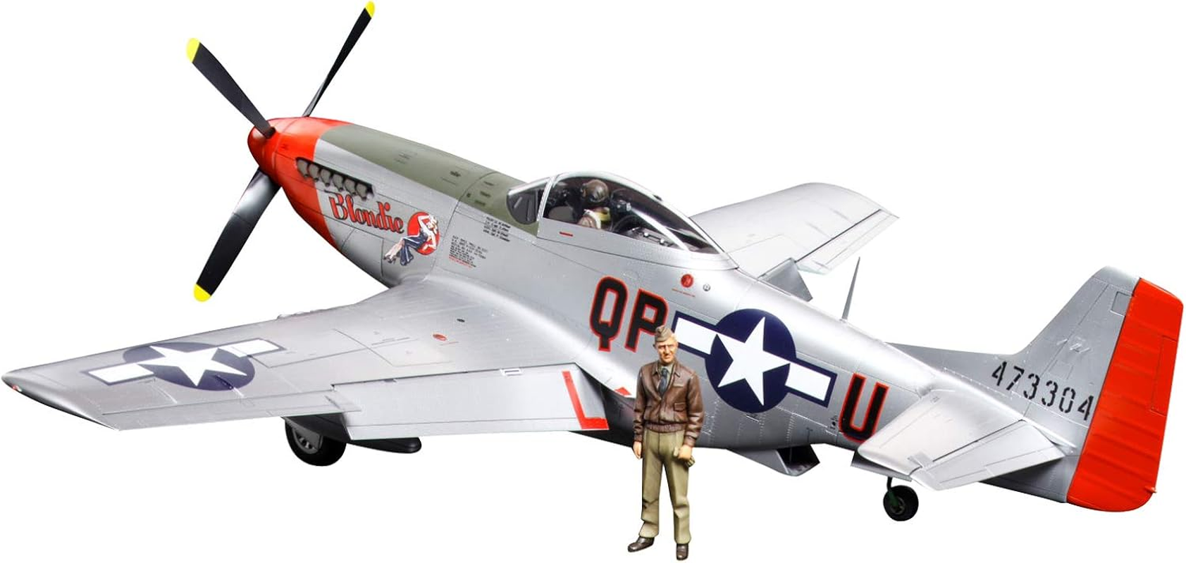 Tamiya 1:32 Scale North American P-51D Mustang Aircraft Model Kit image number 6