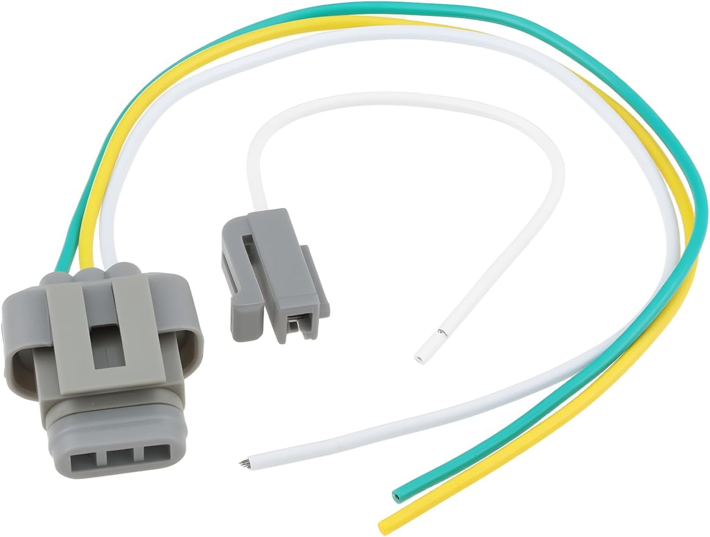 Ecsing 3-Pin Car Alternator Wire Harness Connector 7088-10 Compatible with Ford 2/3/4G E/F Series with 3G Stator Lead image number 5