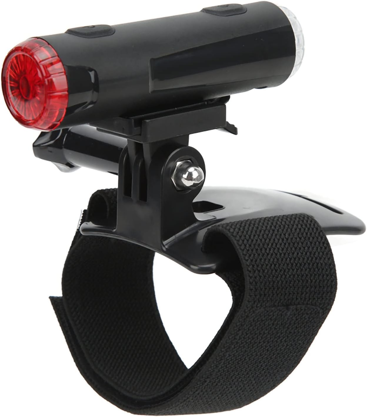 Bike Helmet Light, USB Charging 5 Modes Headlight for Cycling Camping, Adjustable Silicone Aluminum Alloy Material for Outdoor Sports, Running, Night Activities, Multi-Use Sce image number 5