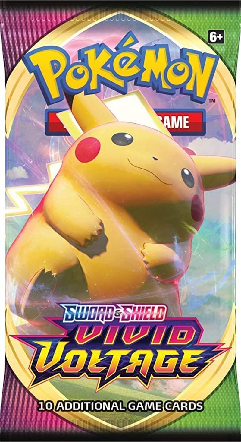 Pokemon TCG Vivid Voltage Single Booster Pack Sold and Shipped by DAN123YAL TOYS+