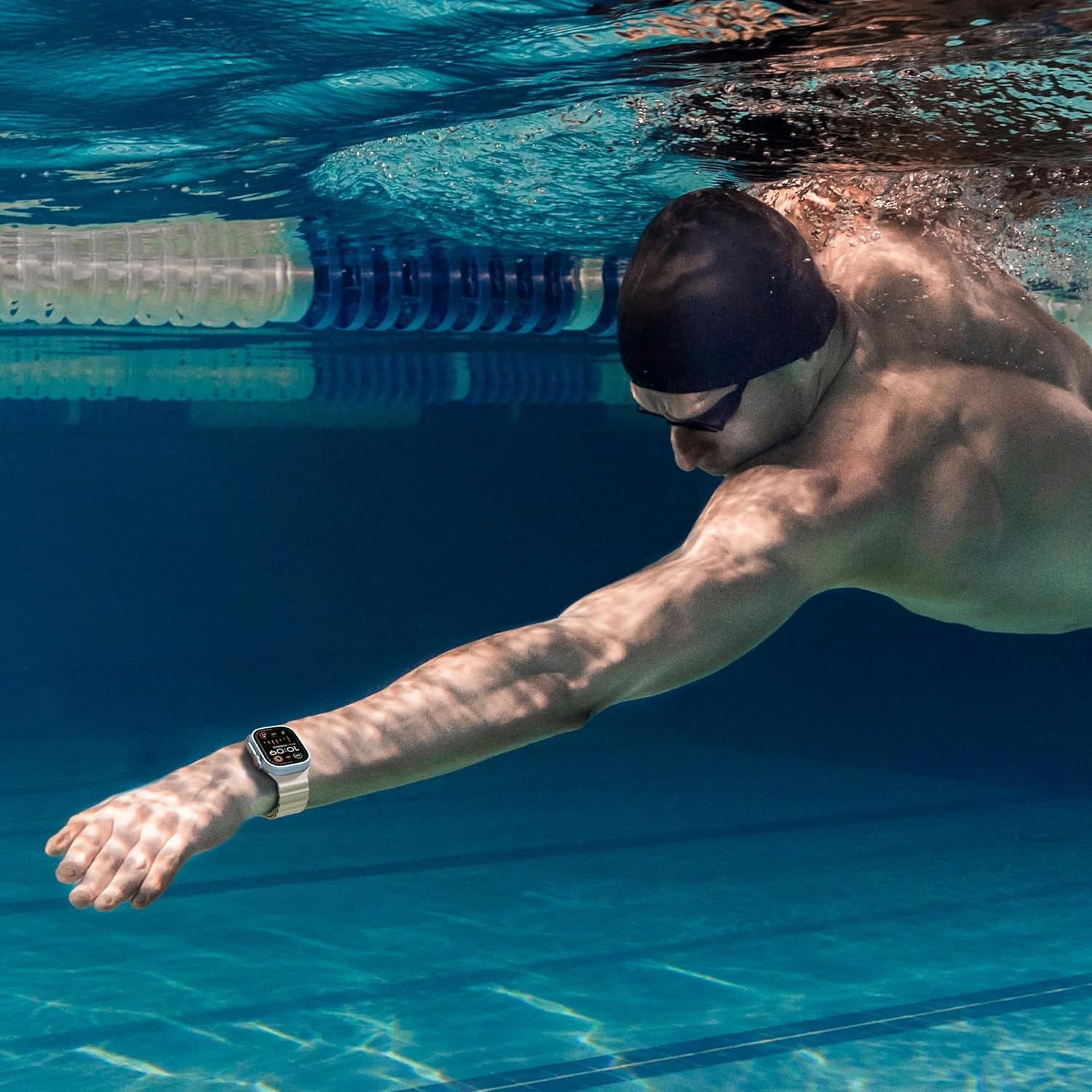 2 Pack Ocean Band for Apple Watch Strap 49Mm 42Mm 46Mm 44Mm 45Mm 41Mm 40Mm 38Mm Men Women,For Apple Watch Band Silicone Breathable Bracelet Wristband Iwatch Ultra3 Ultra Series 11 10 9 8 7 SE2 6 5 4 3 image number 4