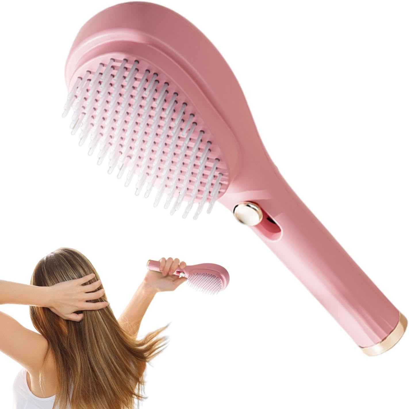 Detangling Hair Brush | Hair Detangler Brush | Detangler Comb for Hair | Hair Detangler for Kids, Curly Hair Detangling Brush, Thick Hair Detangler Brush, Gentle Scalp Brush, Gentle Scalp Brush