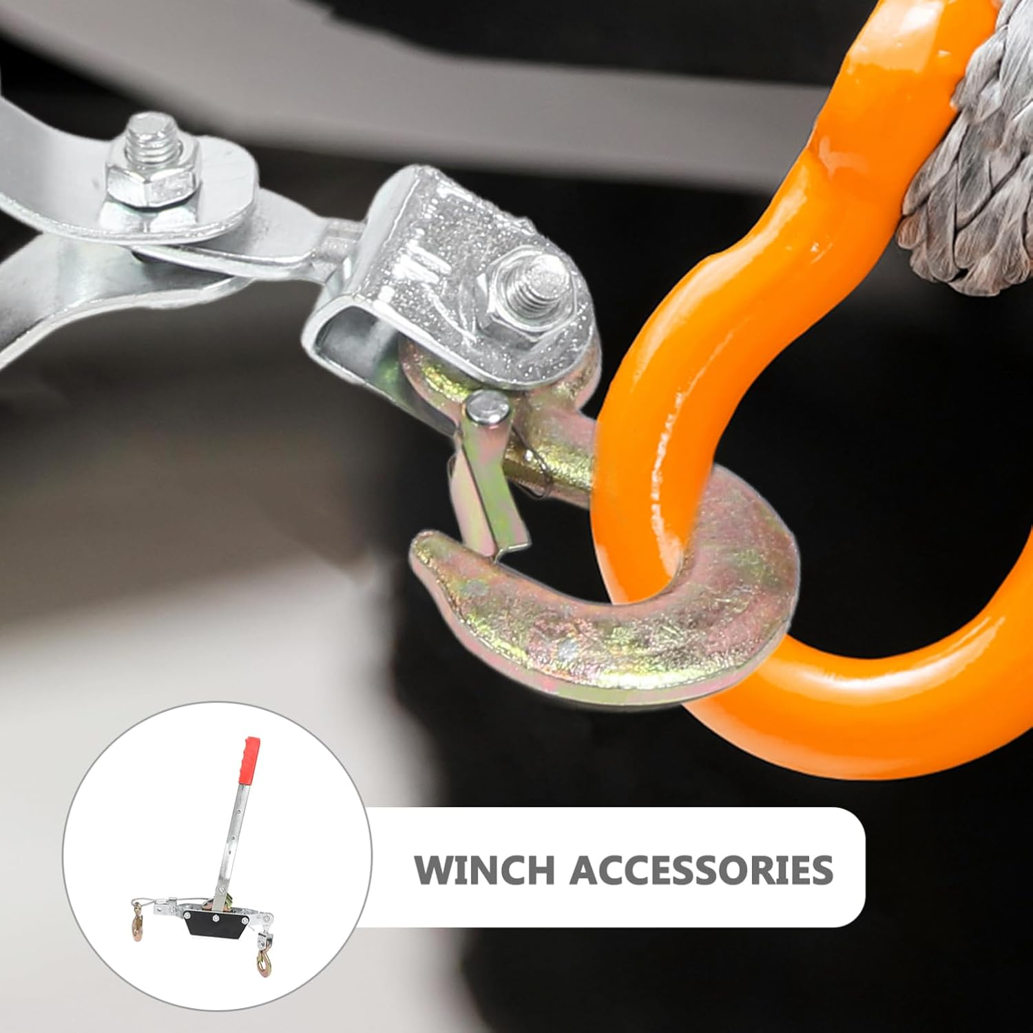 Gatuida Cable Tightener Tool Wire Rope Pulling and Tensioning Device Capacity for Securing Cargo and Tightening Goods for Automotive and Heavy-Duty Use image number 1