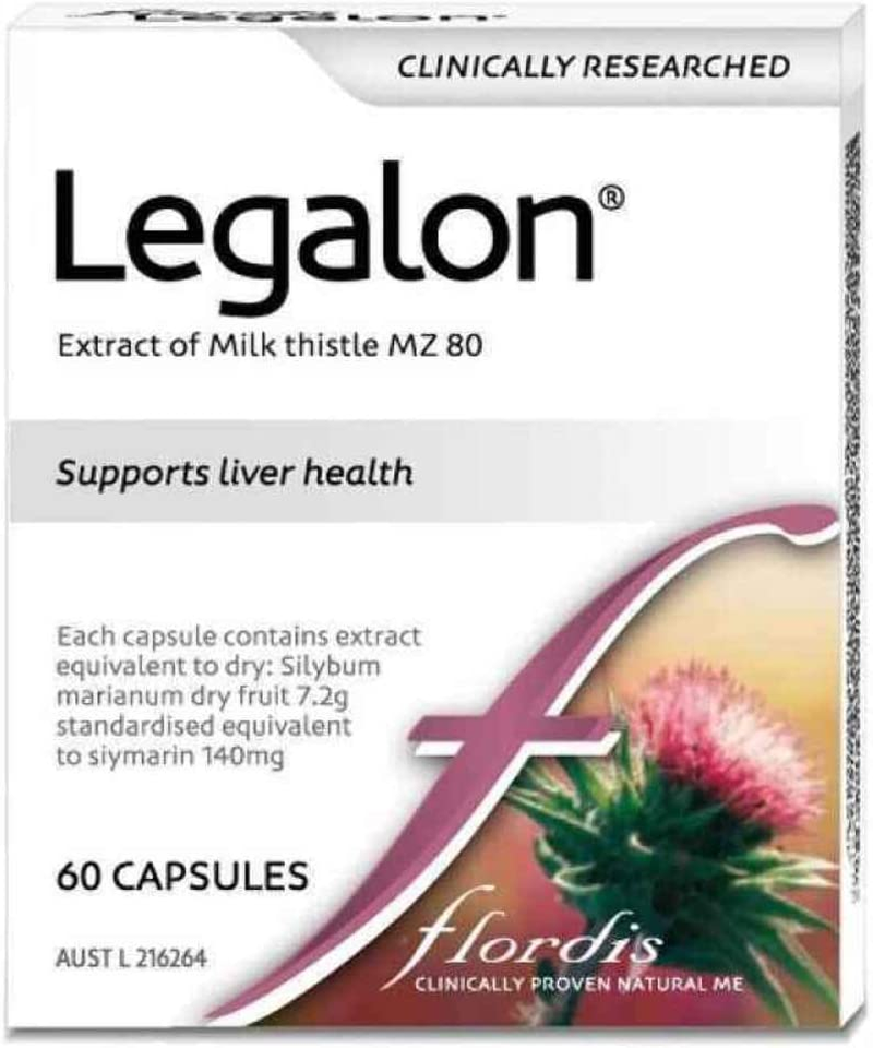 Flordis Legalon for Liver Health 60 Capsules