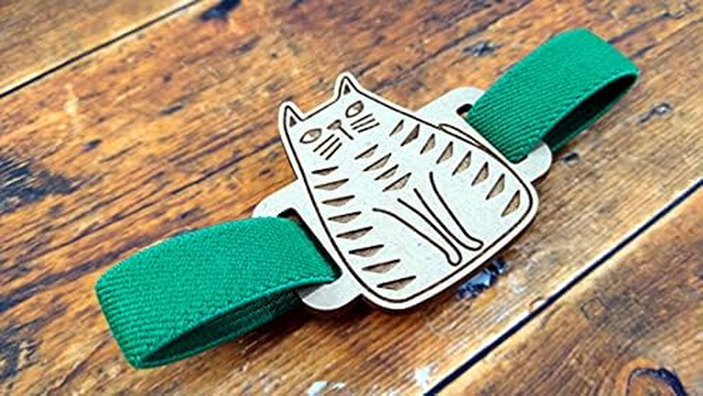 Cru Cial Goshuin Book Band Dai Fuku Cat H 200062 Da