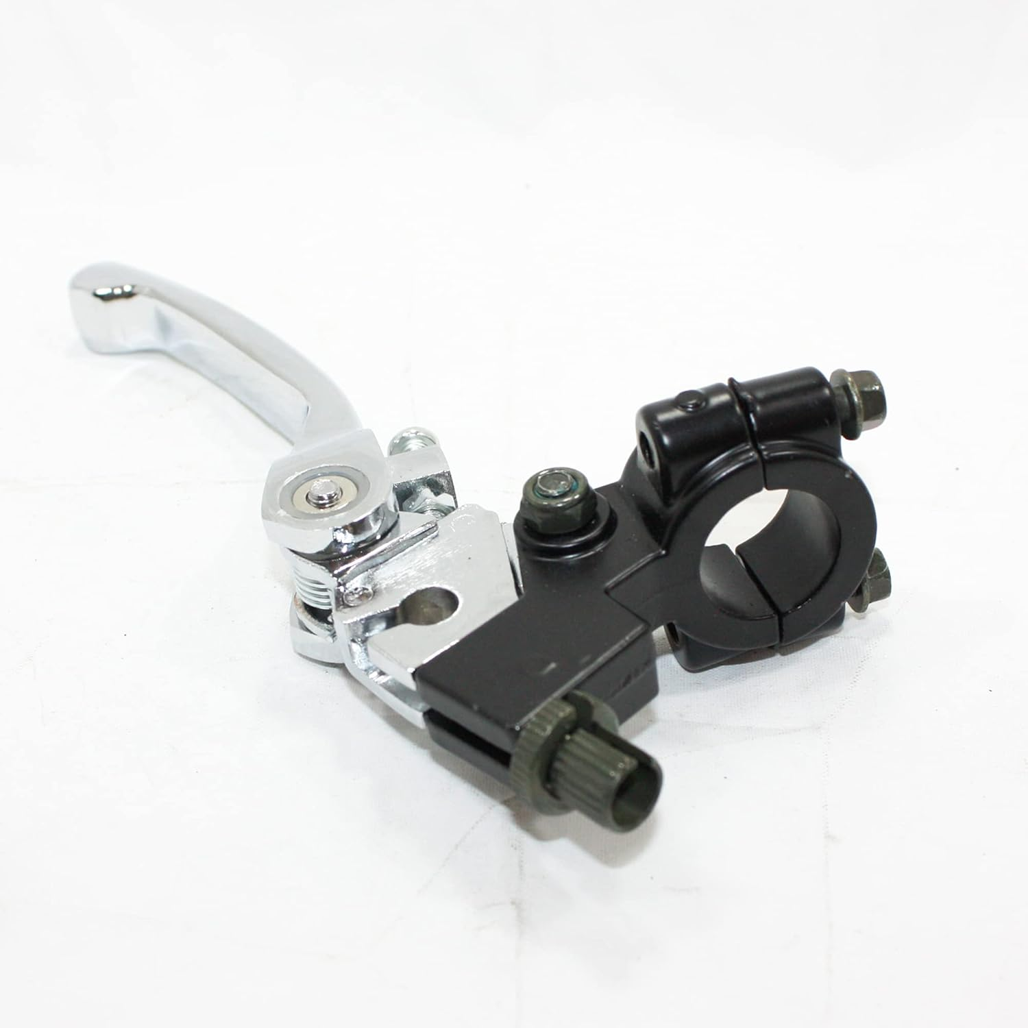 BLYGO SILVER Bifold Foldable Clutch + Brake Lever Handle 110Cc 125Cc PIT PRO DIRT BIKE image number 1
