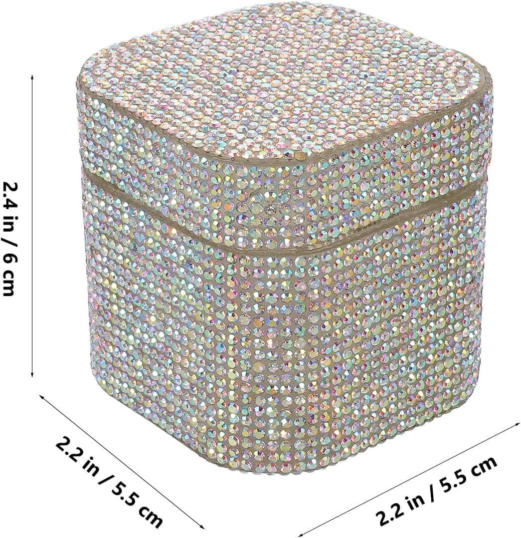 HAKIDZEL Dappen Dish for Acrylic Nail Liquid: Monomer Dish Powder Cup - Decorative Glass Jar for Brush Nail Polish Remover Holder image number 1